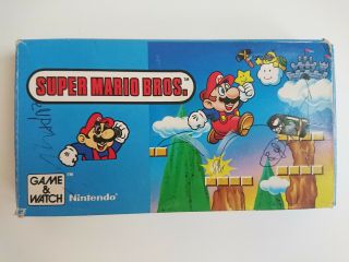 1988 NINTENDO GAME AND & WATCH Mario Bros YM - 105 - 3