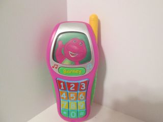 Barney The Dinosaur Interactive Best Manners Phone Toy 2017 Fisher Price