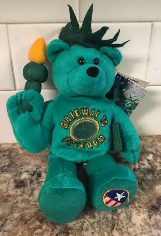 Limited Treasures Collectibles Lady Liberty - The Freedom Coin Bear With Ny Coin