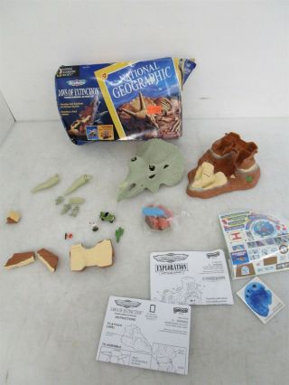 Micro Machines National Geographic Jaws Of Extinction Playset Iob