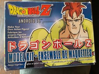 Dragon Ball Z Irwin Model Kit Android 16 Very Rare Early 2000’s
