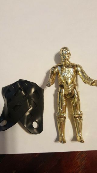 1982 Vintage Star Wars C - 3p0 C 3po W/removable Arms And Net