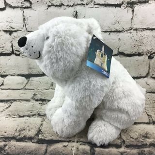 Kohls Cares Polar Bear Plush White Shaggy Soft Stuffed Animal Arctic Teddy Toy