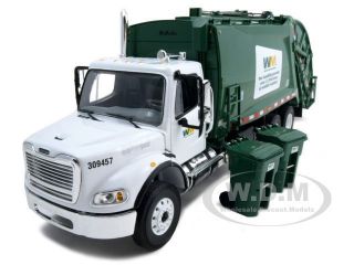 Opened Freightliner M - 2 Waste Management Garbage Truck 1/34 First Gear 10 - 3287t