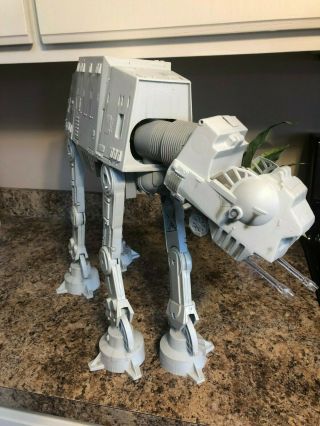 Vintage Star Wars 1997 At - At Imperial Walker Power Of The Force Guvc