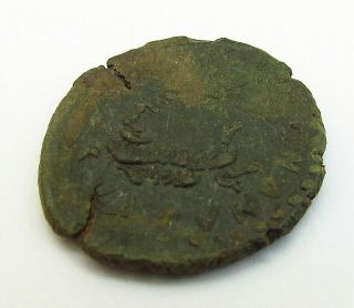 Ancient Ostrogothic Kingdom of Italy Theia Bronze Coin circa 500 AD (R30) 2