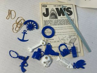 Vintage Ideal Game of JAWS Great White Shark Complete w/Instructions 2