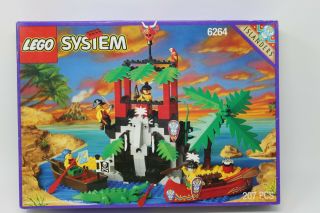 Lego Pirates I Islanders 6264 - Forbidden Cove Complete W/ Instructions & Box Ex