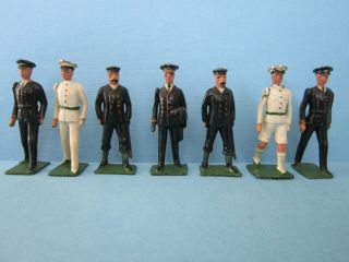 Britains British Sailors Types Of The Royal Navy Seven Figures Complete Set 1911