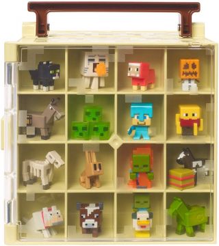 Minecraft Action Mini - Figure Nether Collector Case Accessory Christmas Gift Brow