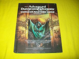 Dungeon Masters Guide Dungeons & Dragons Ad&d Tsr 2011 - 2 2nd Cover 1st Edition