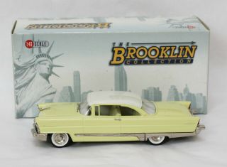 Brooklin 99 1:43 1956 Lincoln Premier 2 Door Hardtop Yellow Db