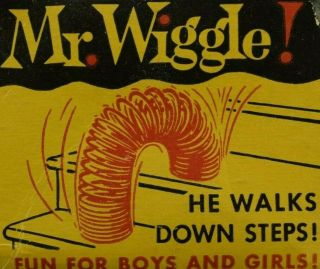 Vintage Mr.  Wiggle Slinky Toy