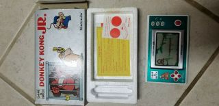 Nintendo Game And Watch Donkey Kong Jr 1982.  Box Shape