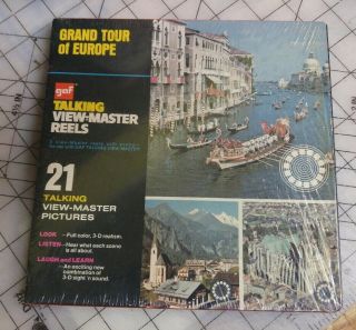 Vintage Gaf Talking View - Master Reels - Grand Tour Of Europe