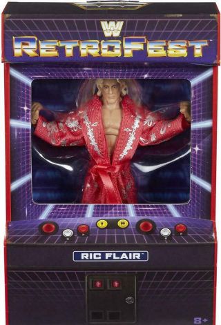 Retrofest Wwe Elite Exclusive Ric Flair Wrestling Limited Edition Figure Chop