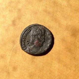 Constans The Emperor Constantine The Great Son Ancient Roman Coin