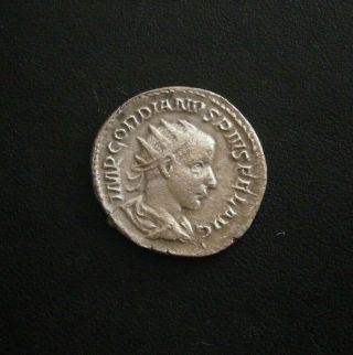 Roman Empire Gordian Iii Antoninianus Silver 5,  1gr.  22mm.