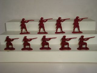 Barzso Last Of The Mohicans / 9 F & I War British Line Infantry / Firing Poses