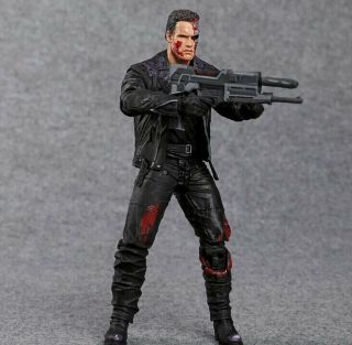 The Terminator T - 800 Arnold Schwarzenegger Action Figure Collectible Model Toy