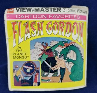 VINTAGE VIEW - MASTER REELS - FLASH GORDON in the planet mongo with booklet 2