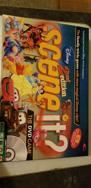 Disney Scene It? 2nd Edition Dvd Board Game