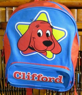 Clifford The Big Red Dog Backpack - Kids Kohl’s Cares Blue Red