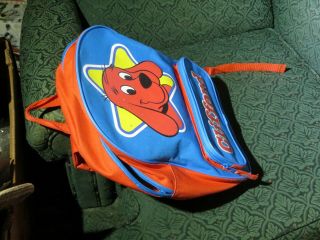 Clifford The Big Red Dog Backpack - Kids Kohl’s Cares Blue Red 3