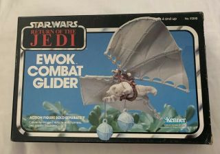 1983 Kenner Star Wars Vi Ewok Combat Glider Return Jedi Rotj 93510 Box