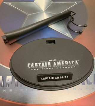 Hot Toys Mms156 Captain America: The First Avenger Captain America 1/6 Stand