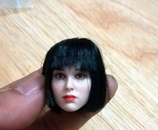 Custom 1/6 Short Hair Natalie Portman Little Girl Head Carving F 12  Ph Figure