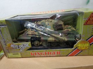 The Ultimate Soldier 21st Century Toys,  1/32 King Tiger German Tank Ww2,  Gg