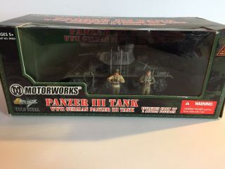 Motorworks The Ultimate Soldier 1:32 Scale Ww11 German Panther 111 Tank W/box