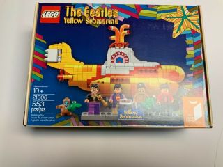 Lego The Beetles Yellow Submarine 21306 Box Set