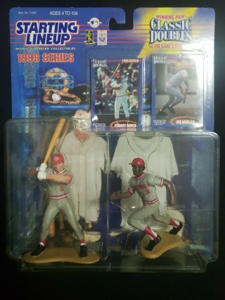 Starting Lineup 1998 Series Classic Doubles Johnny Bench And Joe Morgan