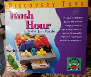 Rush Hour Puzzle Game Busy Traffic Jam Logic Game Kids Boys Girls
