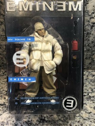 Eminem My Name Is Eminem Figure Doll,  Rare Art Asylum 2001 Ships Now 