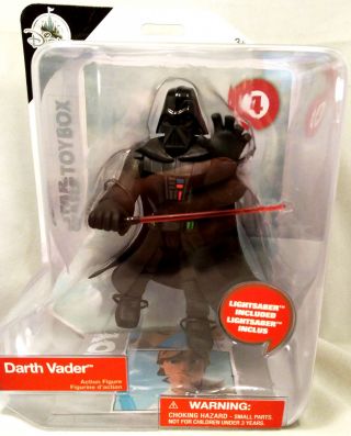 Disney Store Star Wars Toybox Darth Vader Action Figure