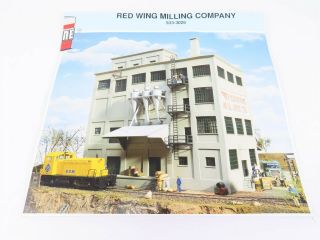 Ho 1/87 Building Kit Walthers 933 - 3026 Red Wing Milling Co.  Cornerstone Series