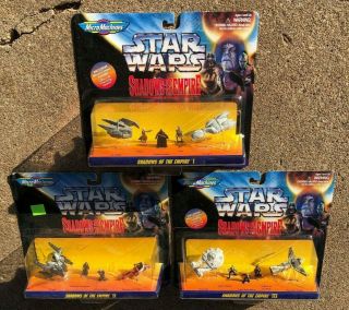 1995 Micro Machines - Star Wars - Shadows Of The Empire - Complete Set