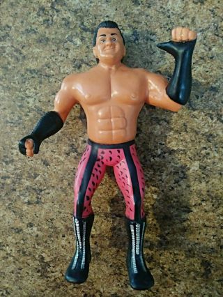 1985 Ljn Wwf Wrestling Superstars Brutus Beefcake 8 " Figure Vintage Pre Owned