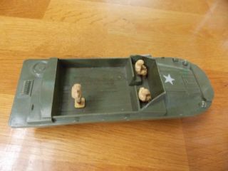 Vintage Pyro Us 8 " Army Amphibious Truck W/full Crew.  From The 60 