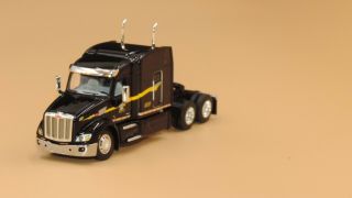 Dcp 1/64 Black Peterbilt 579 78 " Sleeper Tractor No Box