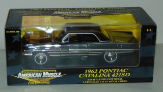 Ertl American Muscle Boxed 1962 Pontiac Catalina 421sd Die Cast 1:18