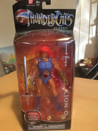 Bandai Thundercats Lion - O Collector Classic Action Figure 2011.  Still In The Box