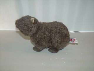 Ganz Webkinz Plush Brown Wombat Soft Stuffed Animal Toy No Code 9 "