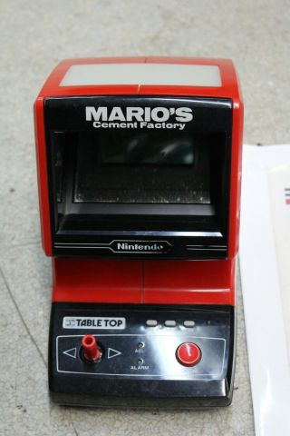Rare 1983 Nintendo Mario 