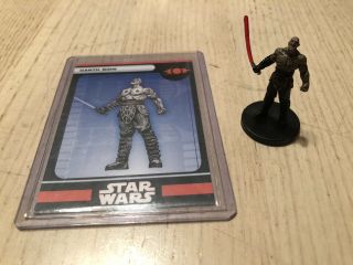 Star Wars Miniatures Knights Of The Old Republic Darth Sion 14 Very Rare