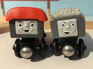 Thomas Wooden Railway Train Rickety & Giggling Troublesome Truck Batteries 2003