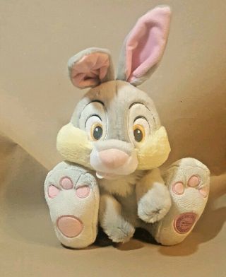 Thumper Authentic Disney Store Bunny Rabbit Large Plush 14 Inches Bambi 